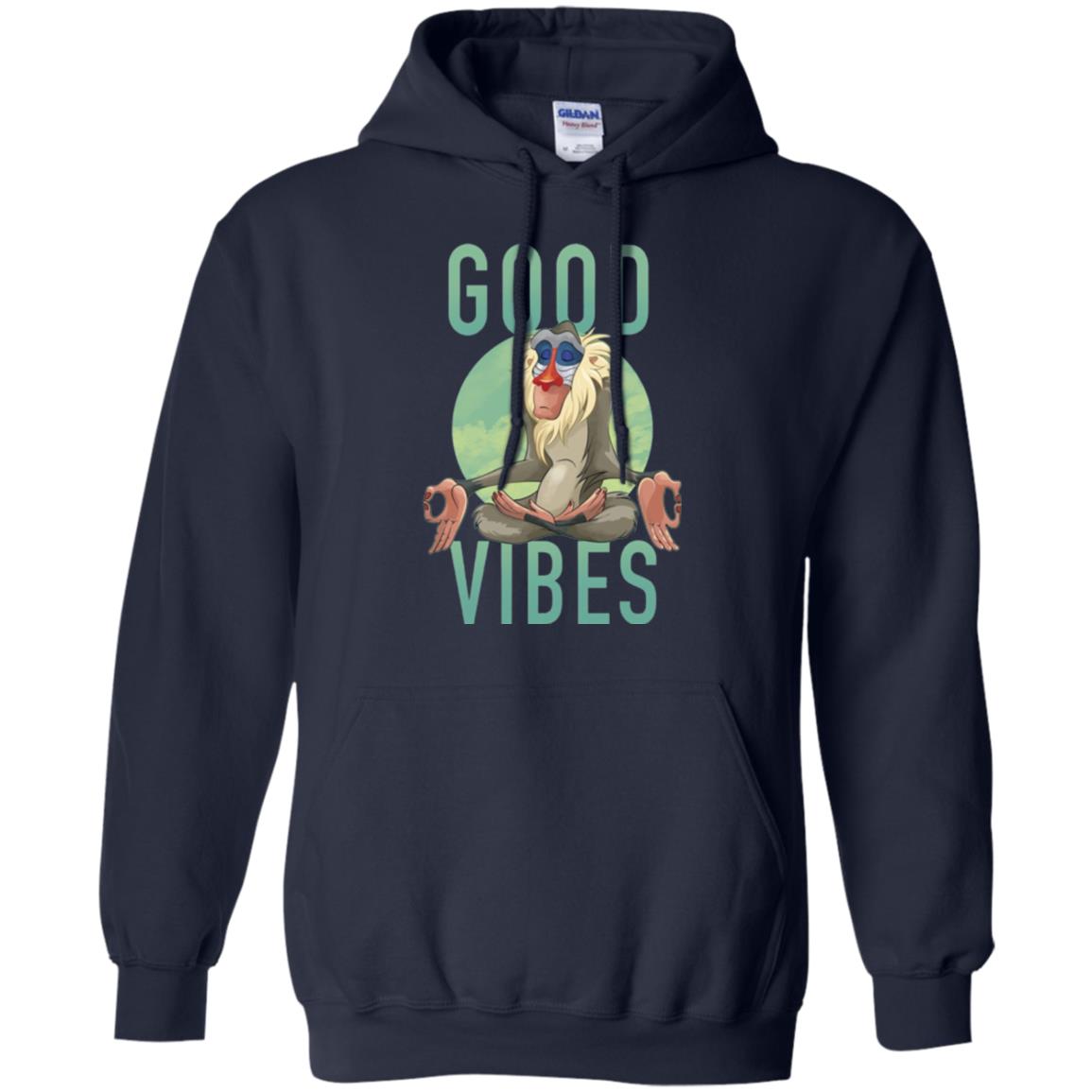 Rafiki Meditate Good Vibes T-shirt Navy