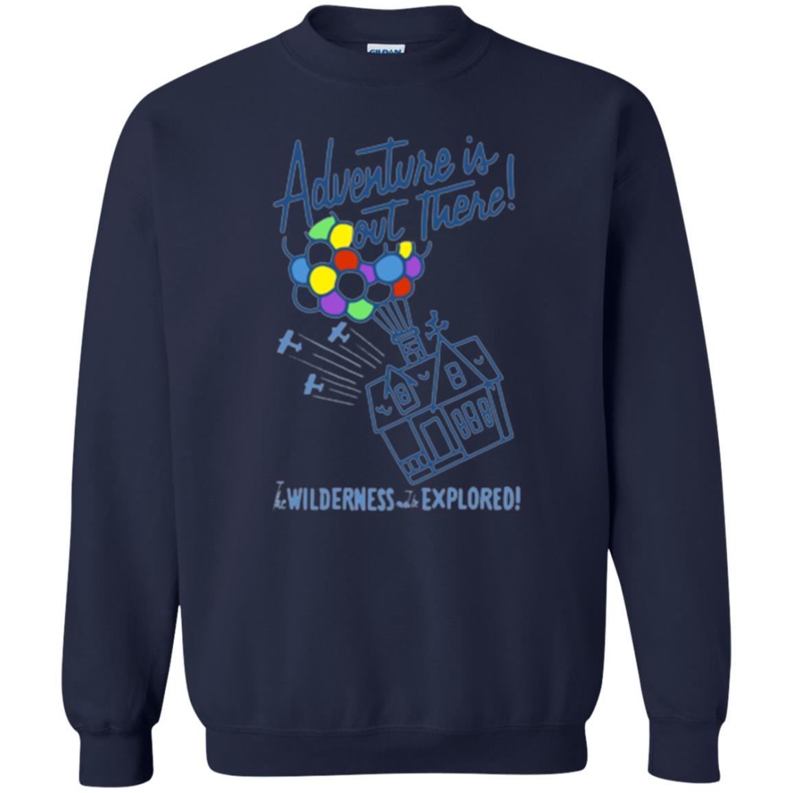 Adventure Is Out There T-shirt Navy