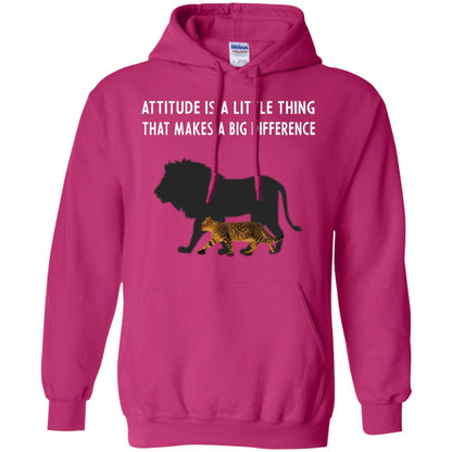 Attitude Is Little Thing That Make A Big Difference Best Quote Shirt Heliconia