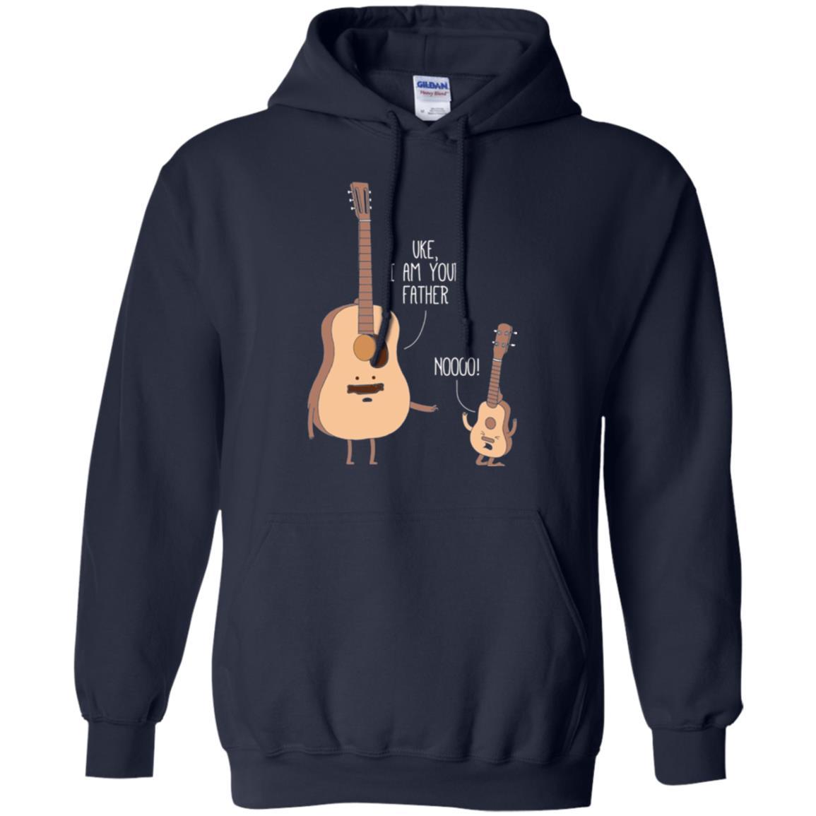 Musician T-shirt Uke I Am Your Father Navy
