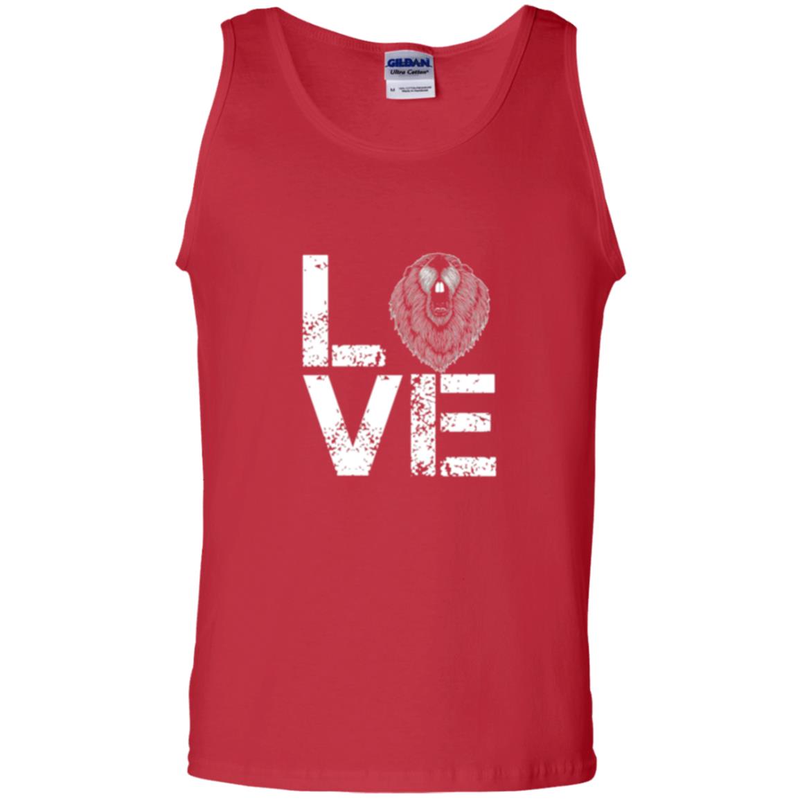 Beaver T-shirt Love Beaver Red