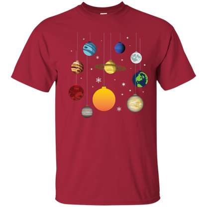 Christmas T-shirt Joy To Universe Christmas Cardinal
