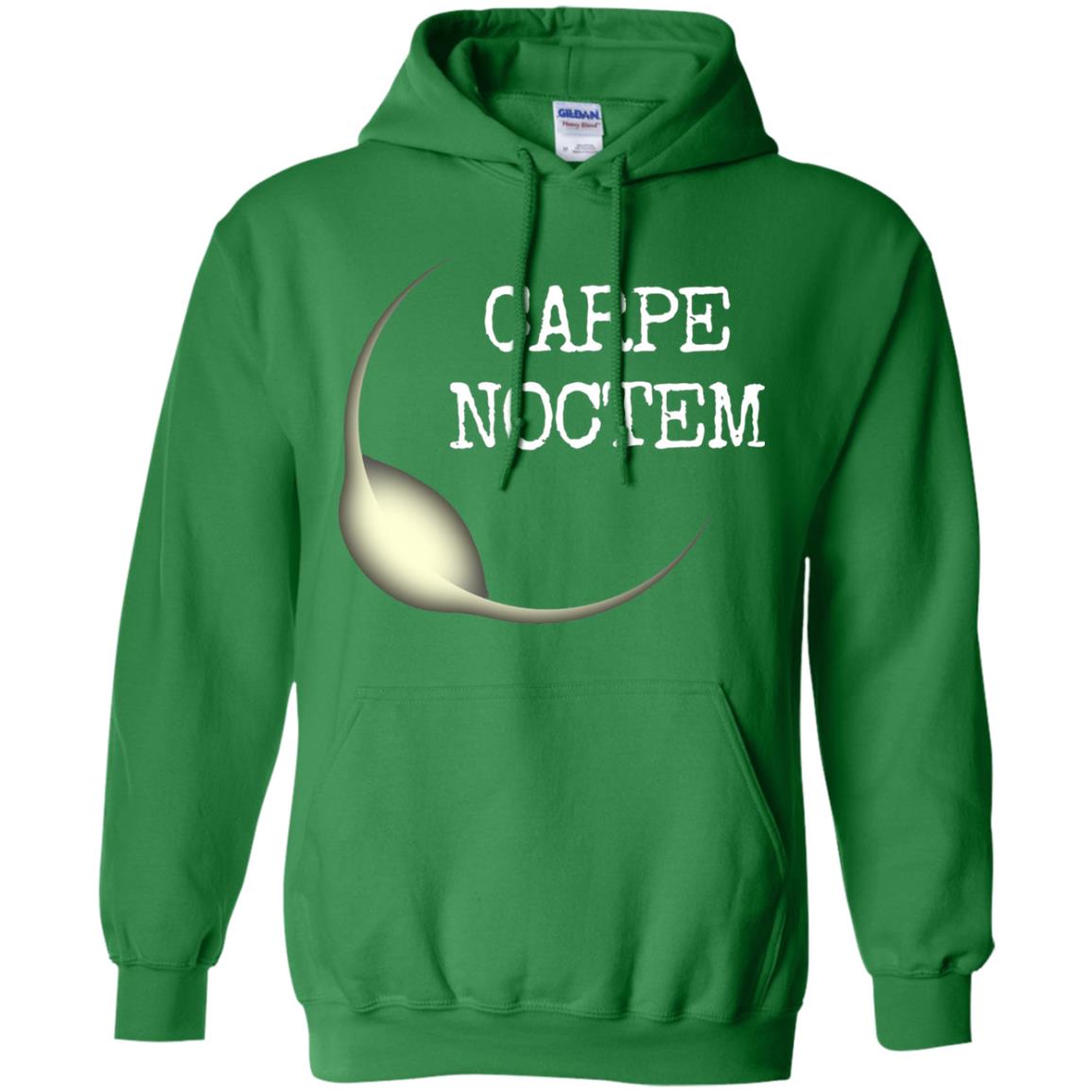 Carpe Noctem Lunar Eclipse T Shirt Irish Green