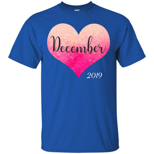 Pregnancy Reveal Announcement Party December 2019 ShirtG200 Gildan Ultra Cotton T-Shirt