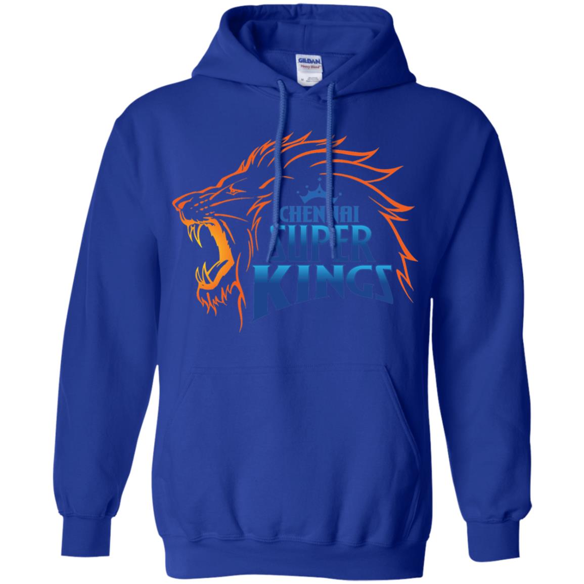 Chennai Super Kings Cricket Fans 2018 T-shirt Royal