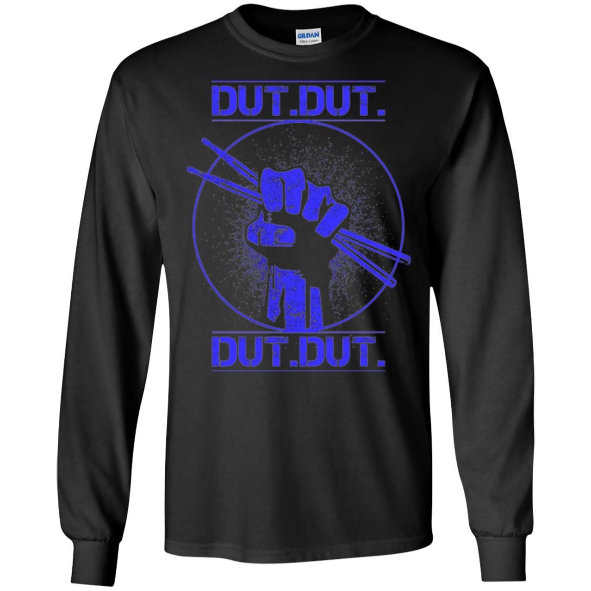 Drum Lovers T-shirt Dut Marching Band Black