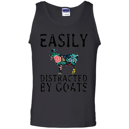 Easily Distracted By Goats Shirt Black