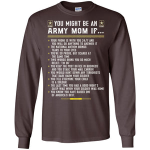 Veteran T-shirt You Might Be An Army Mom If