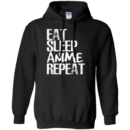 Funny Anime Binge T-shirt Eat Sleep Anime Repeat