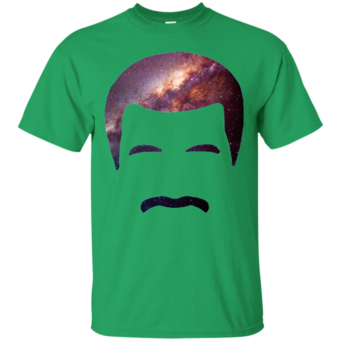 Neil Degrasse Tyson Galaxy T-shirt Irish Green