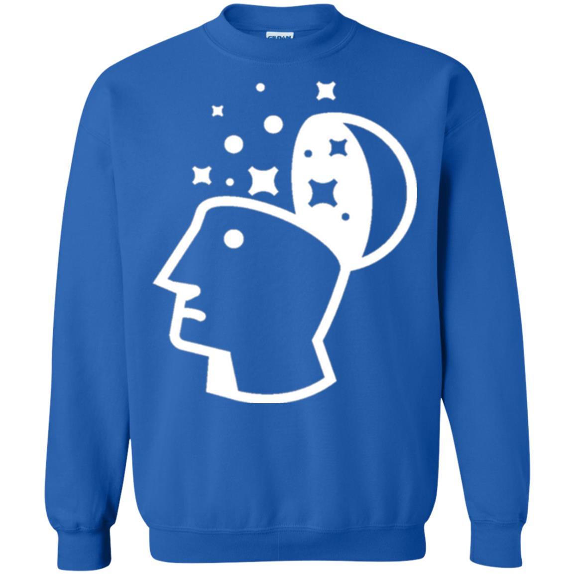 Look Into His Head Creative Thinking T-shirt Royal