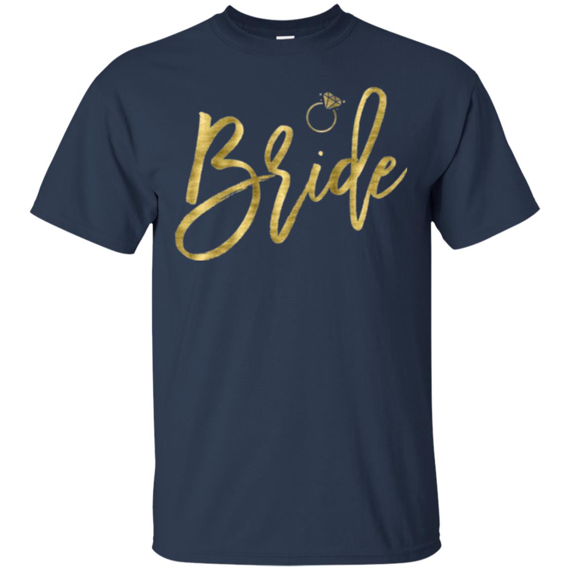 Bride Party With Ring T-shirt Navy