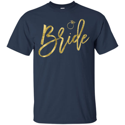 Bride Party With Ring T-shirt Navy
