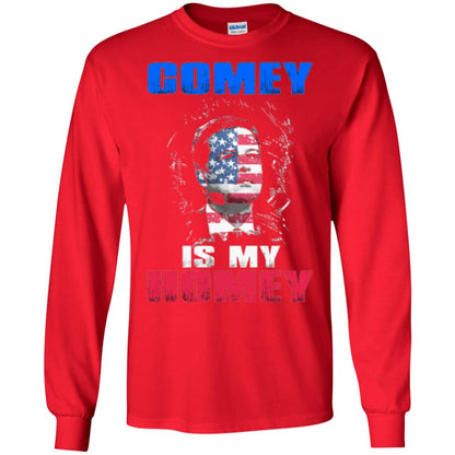 Fbi Director T-shirt Comey Is My Homey T-shirt Red