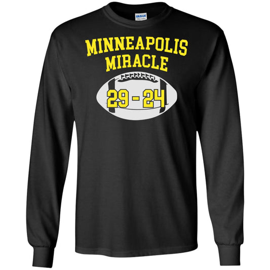 Football Lover T-shirt Minneapolis Miracle Black
