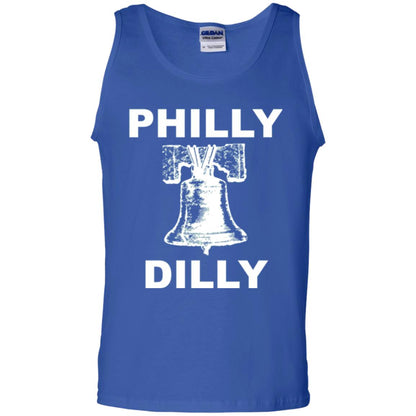 Football T-shirt Philly Dilly With Liberty Bell And Crack Philadelphia Royal