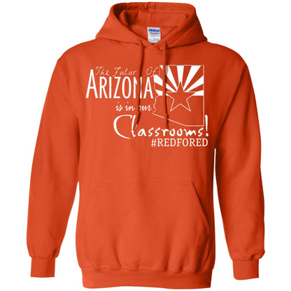 Arizona Teacher Tshirt The Future Of Arizona Is In Our Classrooms Orange