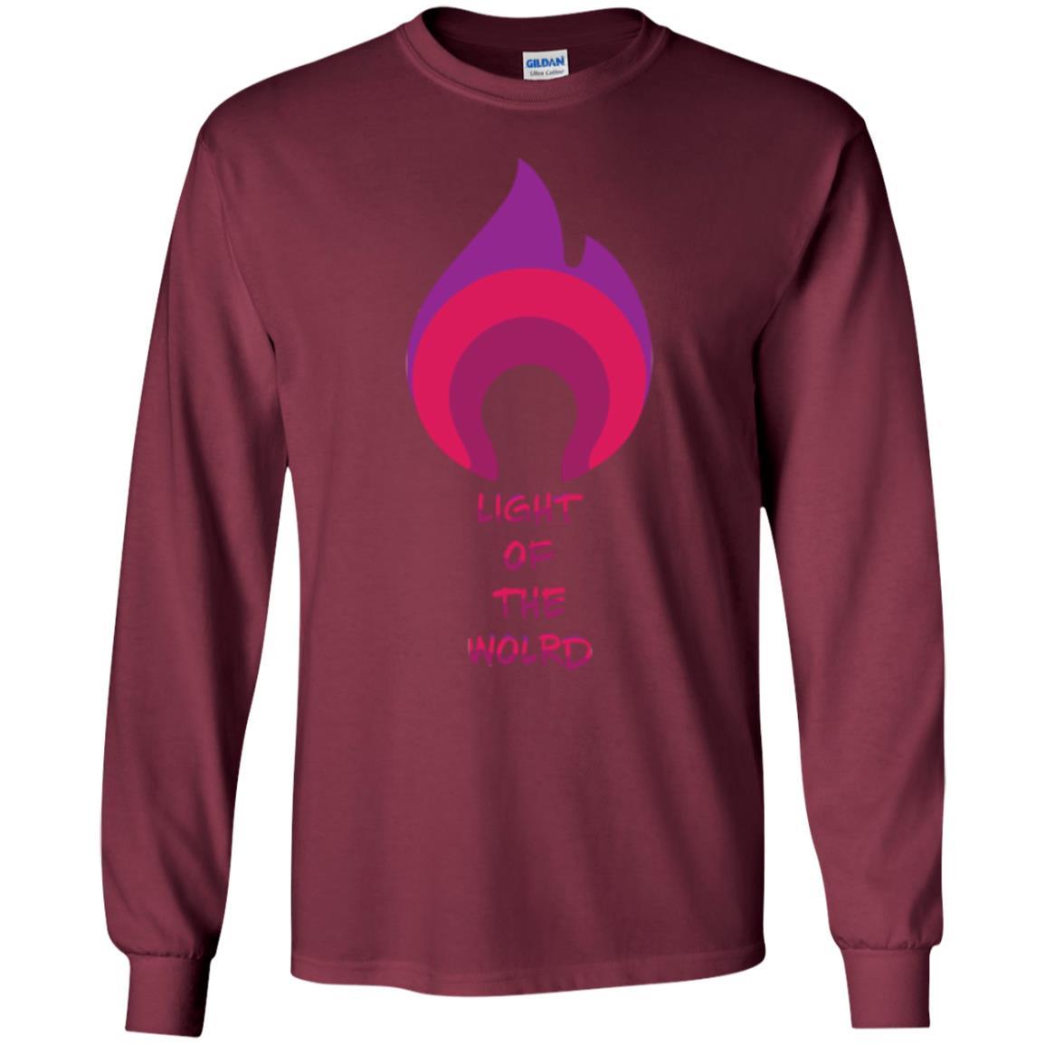 Music T-shirt Light Of The World Maroon