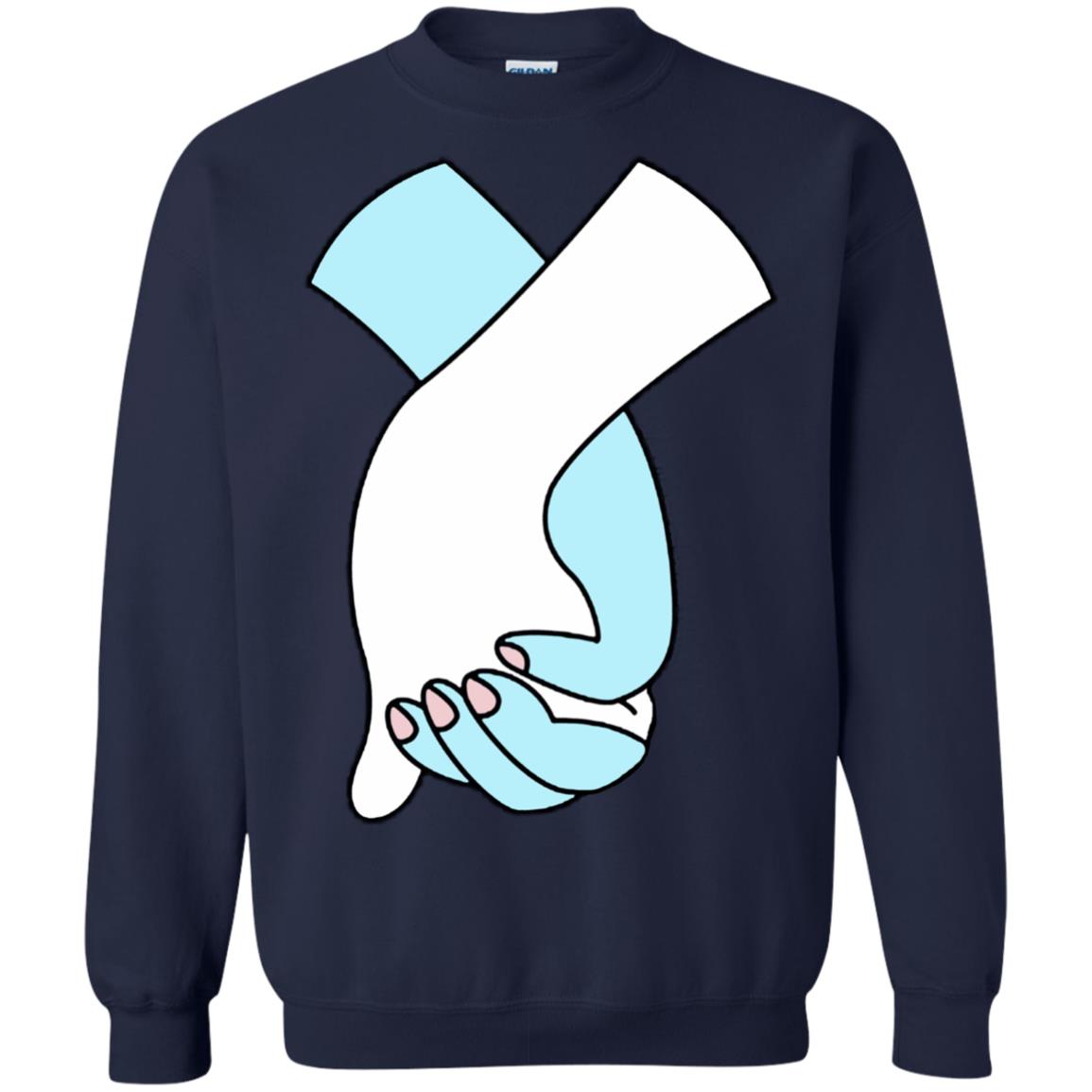 Holding Hands Love Simon Shirt Navy