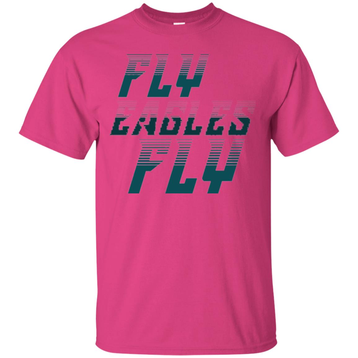 Football Lover T-shirt Fly Eagles Fly Heliconia