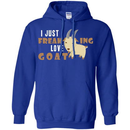 I Just Freaking Love Goat Shirt Royal
