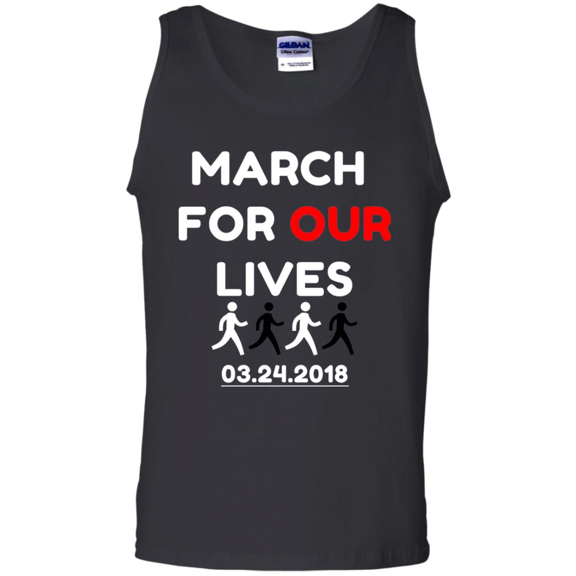 March For Our Lives Gun Control T-shirt Black