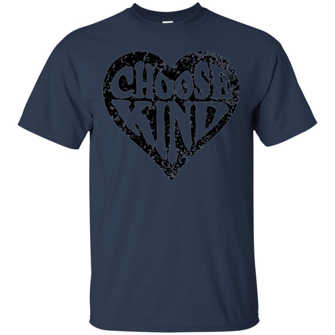 Anti Bullying T-shirt Choose Kind Movement Navy