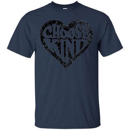 Anti Bullying T-shirt Choose Kind Movement Navy