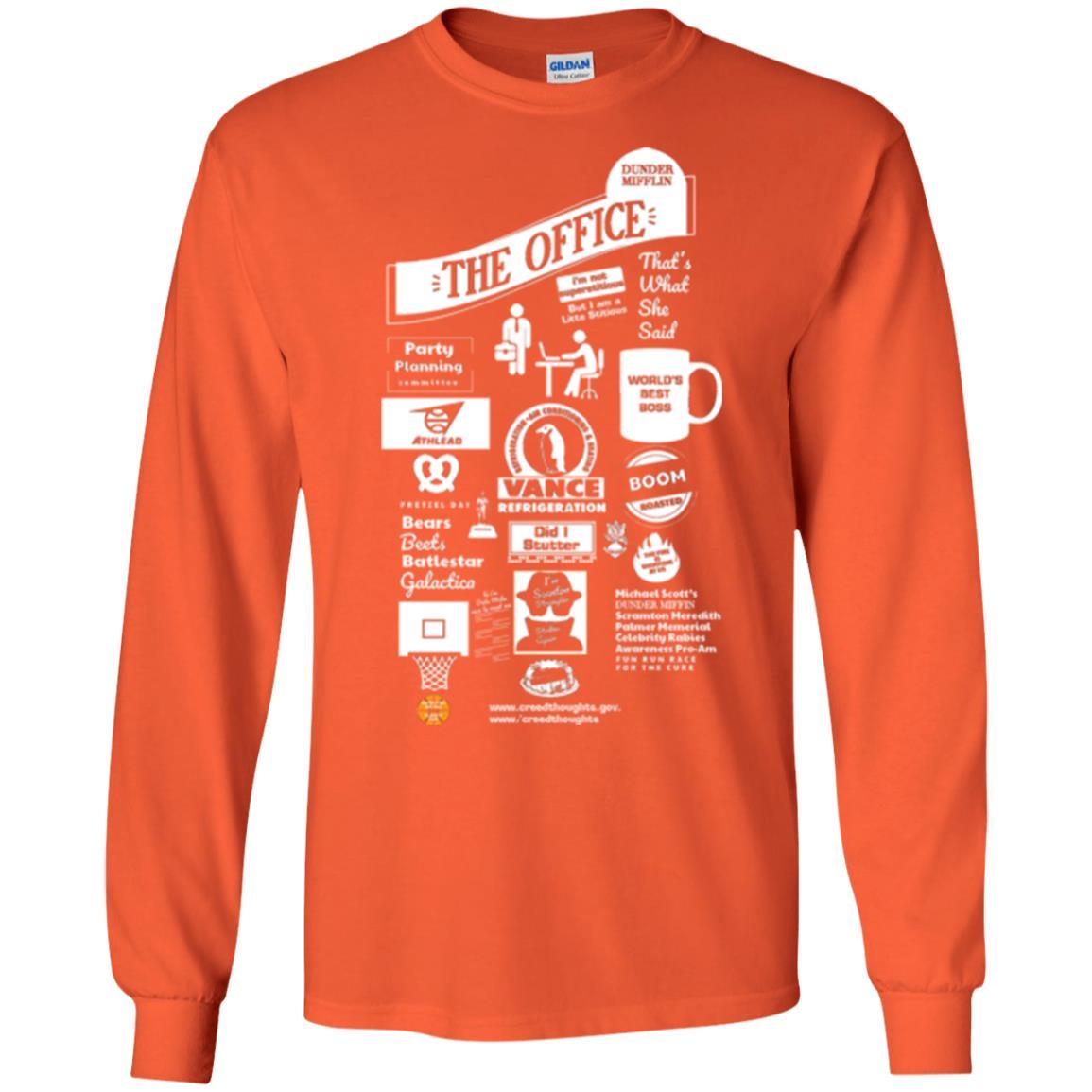The Mashup Ofice T-shirt Orange