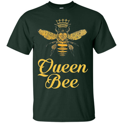 Bee Lover T-shirt Queen Bee Crown T-shirt Forest