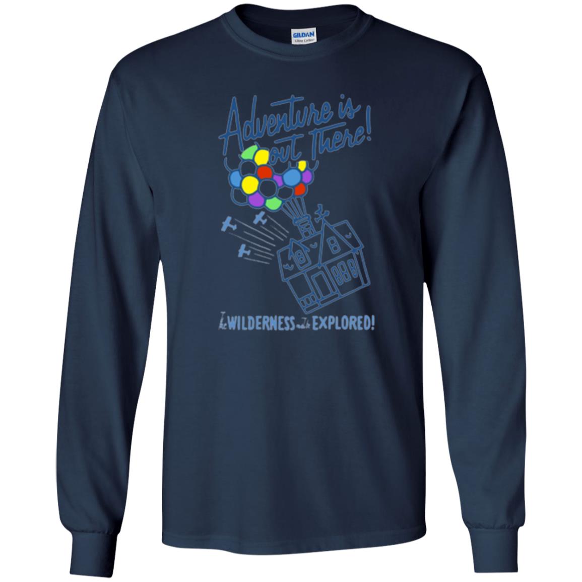 Adventure Is Out There T-shirt Navy
