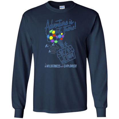Adventure Is Out There T-shirt Navy