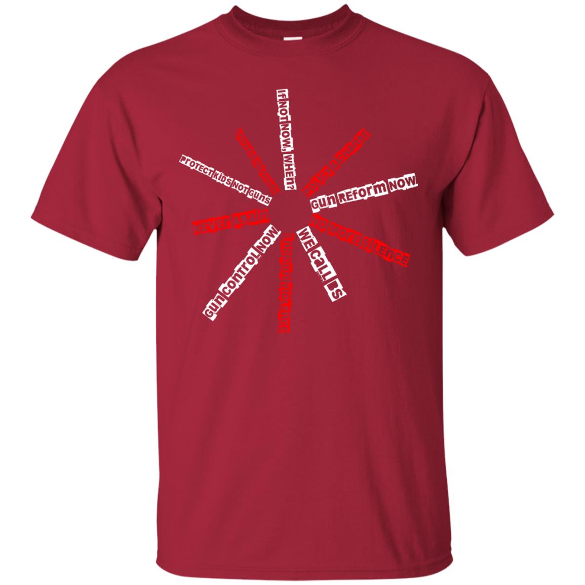 We Call Bs End Gun Violence Gun Control Social Movement T-shirt Cardinal