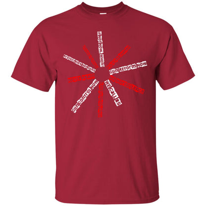 We Call Bs End Gun Violence Gun Control Social Movement T-shirt Cardinal