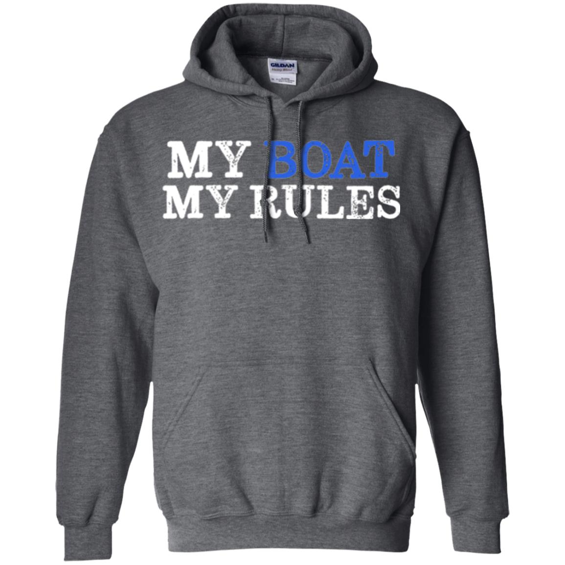 My Boat My Rules T-shirt Dark Heather