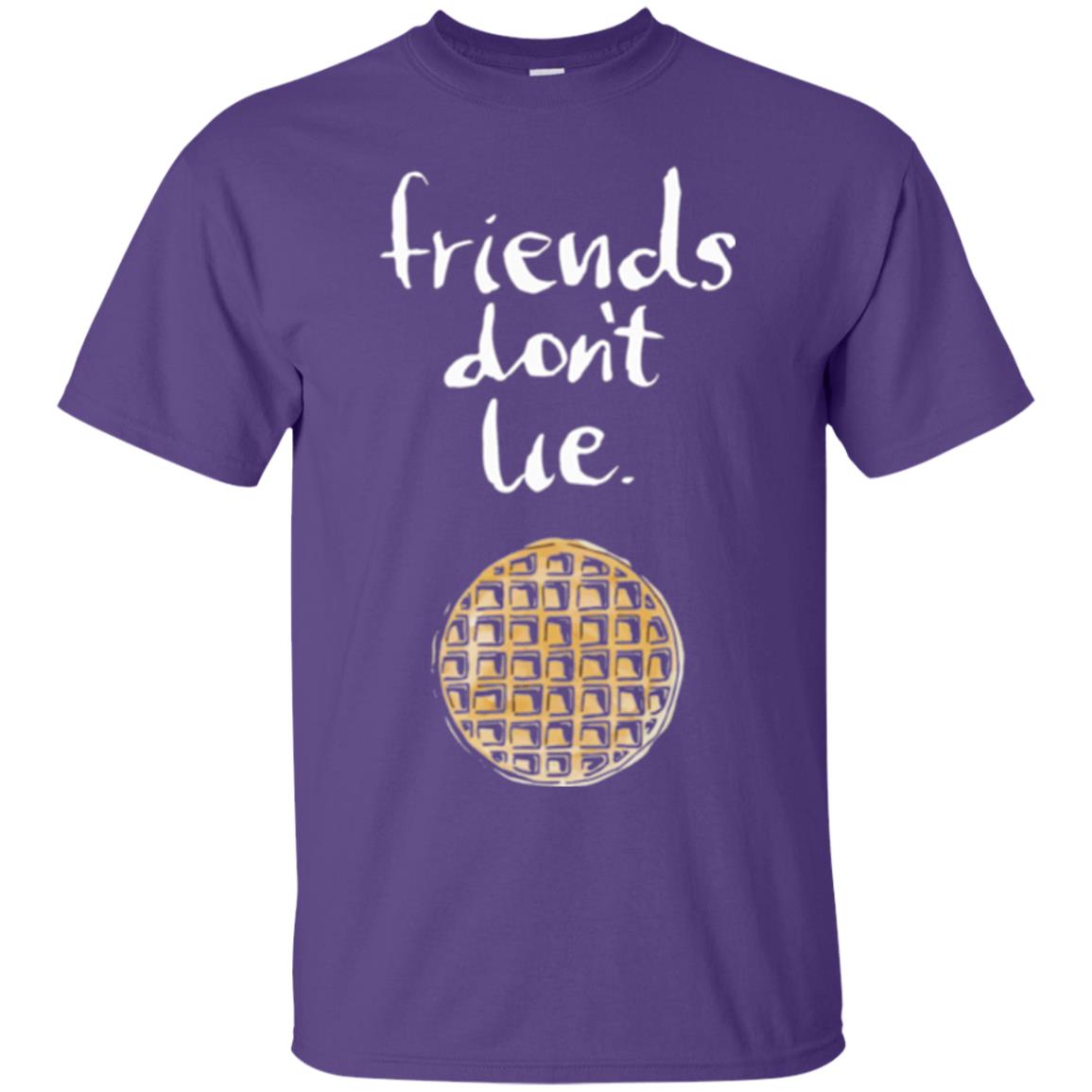 Friends T-shirt Friends Don_t Lie Purple