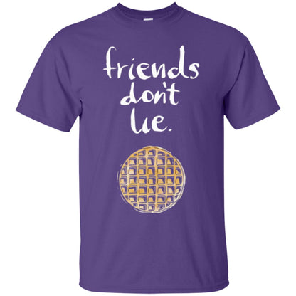 Friends T-shirt Friends Don_t Lie Purple