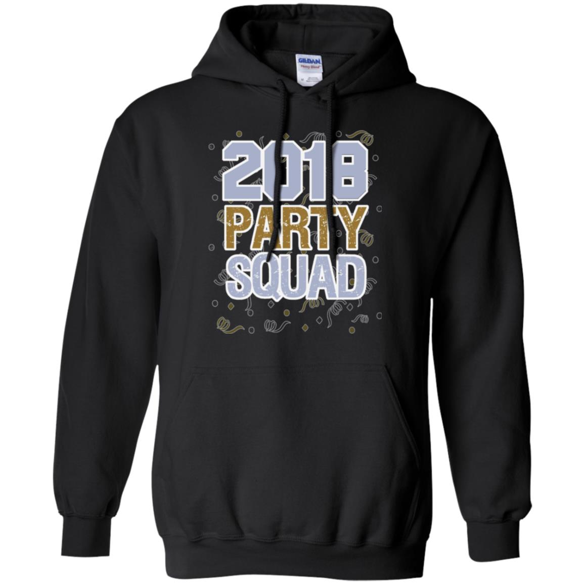 New Years Eve 2018 T-shirt Party Squad Black