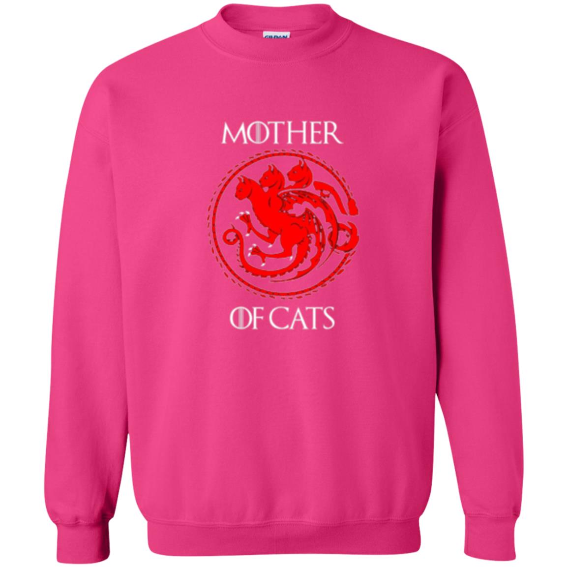 Cat Lovers T-shirt Mother Of Cat Heliconia