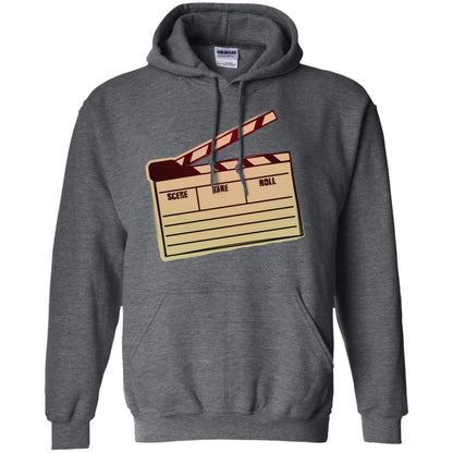 Movie Clapper Filmmaker Film Student Shirt Dark Heather