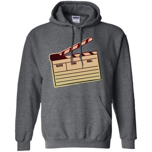 Movie Clapper Filmmaker Film Student ShirtG185 Gildan Pullover Hoodie 8 oz.