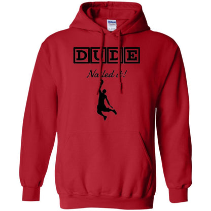 Basketball Lovers T-shirt Dude Nailed It Red