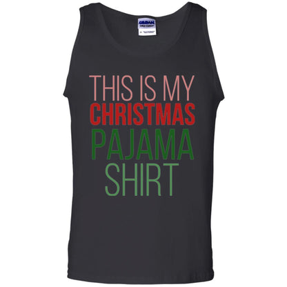 Christmas T-shirt This Is My Christmas Pajama Black