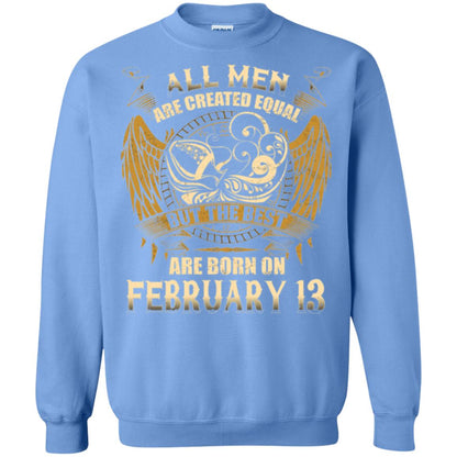 Aquarius T-shirt The Best Are Born On February 13 Carolina Blue