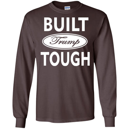 Built Trump Tough Shirt Dark Chocolate