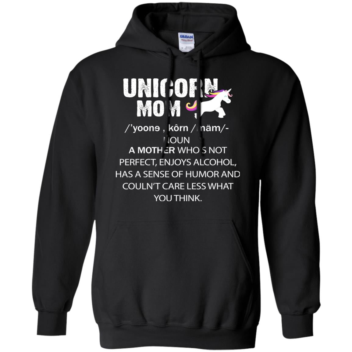 Unicorn Mom Shirt Black