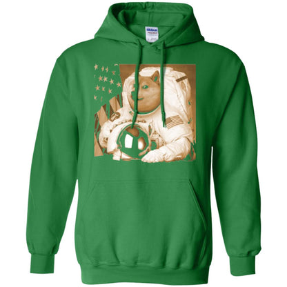 Astronomy T-shirt Dogecoin Moon Astronaut Crypto Irish Green