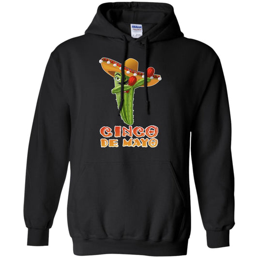 Dabbing Cinco De Mayo Cactus Shirt Black