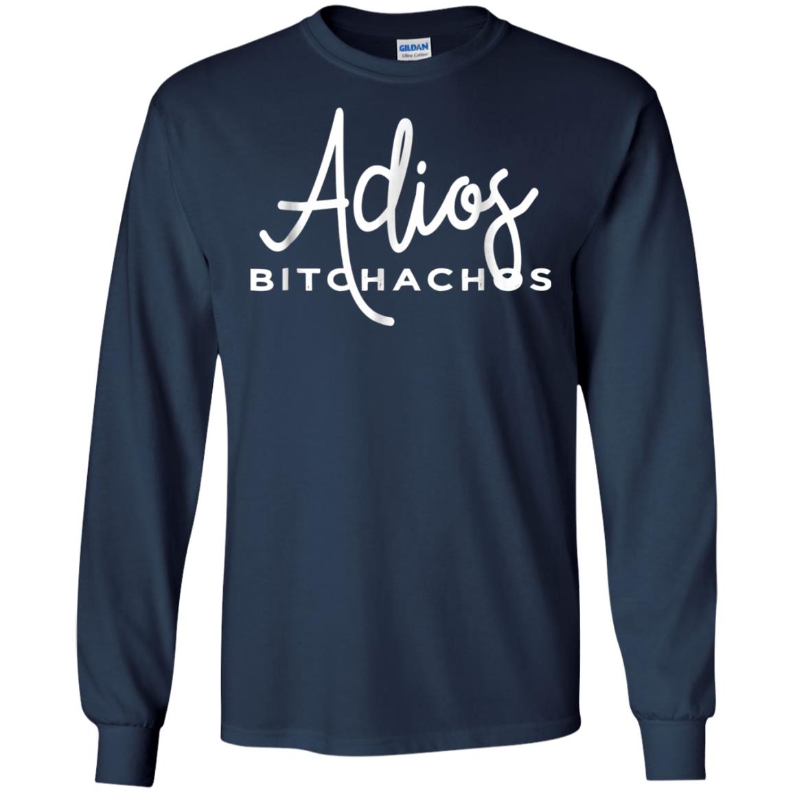 Adios Bitchachos Funny Cinco De Mayo T-shirt Navy
