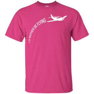 Airplane Pilot T-shirt I_d Rather Be Flying